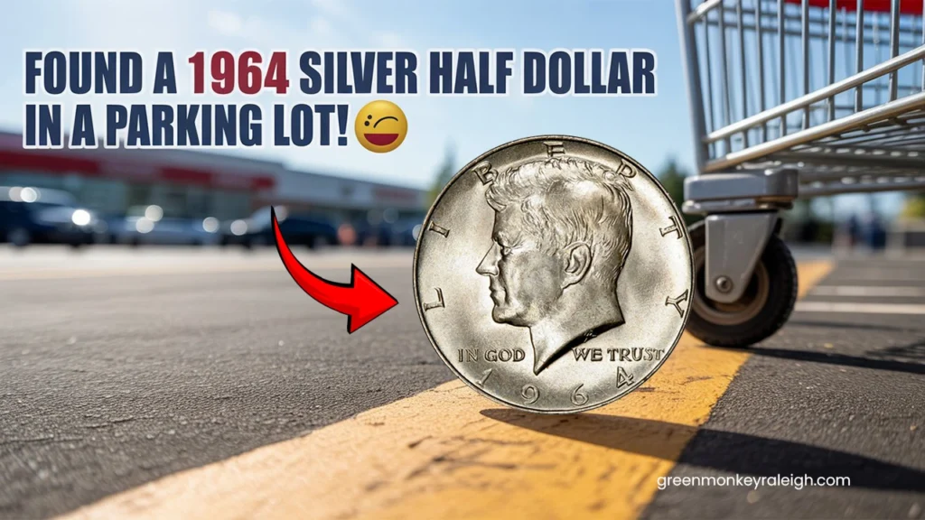 Man Finds 1964 Kennedy Half Dollar in Parking Lot — Ends Up in Coin Magazine