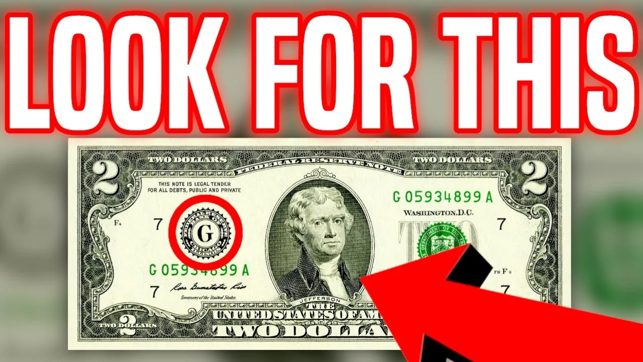 Check This Detail on Your $2 Bill — It Could Be Worth $290K